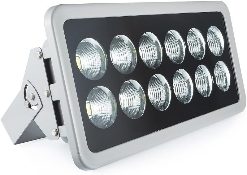 Photo 1 of 600W LED Flood Light Super Long Distance Bright Daylight White LED Security Flood Lights,Waterproof IP66 for Parking Lot, Garden, Football Basketball Court