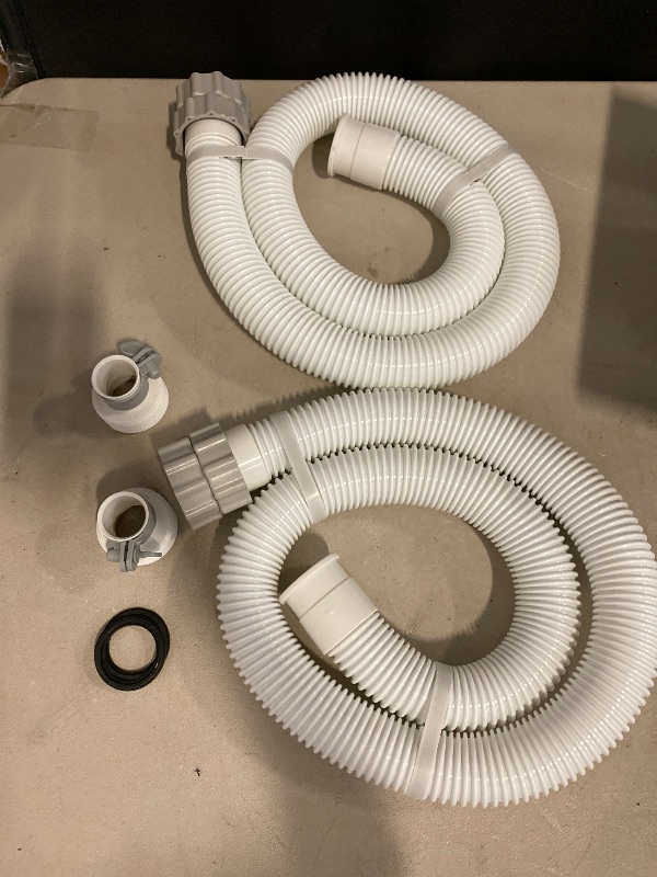 Photo 1 of 1.5" Diameter Accessory Pool Pump Hose Replacement for Intex 1500 to 2500 GPH Filter Pumps,Sand Filters & Saltwater Systems,1.5 inch Above Ground Pool Hose for Patio,Lawn,Garden,Part # 29060E