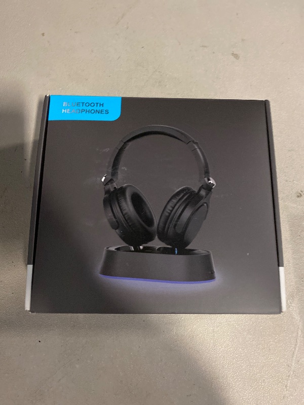 Photo 1 of Wireless Headphones for TV Watching, TV Headphones Wireless for Seniors with Transmitter Charging Base, Over ear Bluetooth Headset No Audio Delay, HIFI Stereo, 65H Playtime, Gifts for Parents/Elderly