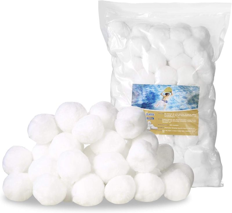 Photo 1 of Pool Filter Balls for Swimming Pool Sand Filters 2.8 lbs, Pool Filter Sand Replacement, Eco Polysphere Filter Media(Equals 100 lb Pool Filter Sand) Alternative to Sand and Filter Glass (2.8)