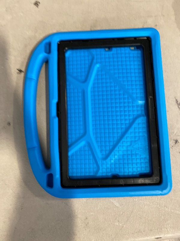 Photo 1 of SUPLIK Kids Case for iPad 5th/6th Generation (9.7-inch, 2017/2018), iPad Air 2 Case with Screen Protector, iPad Pro 9.7 Durable Shockproof Protective Cover with Handle Stand for Kids, Blue