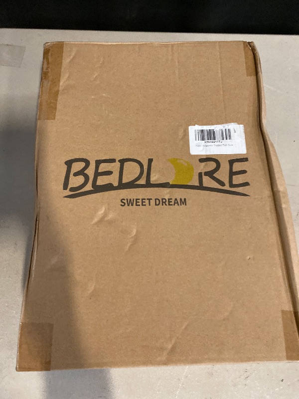 Photo 1 of BEDLORE Full Size Mattress Topper Viscose Derived from Bamboo, Thick Pillow Top Mattress Pad with Stretchable Pockets for 6"-15" Mattress, Breathable Mattress Topper for Back Pain Relief(Dark Gray)