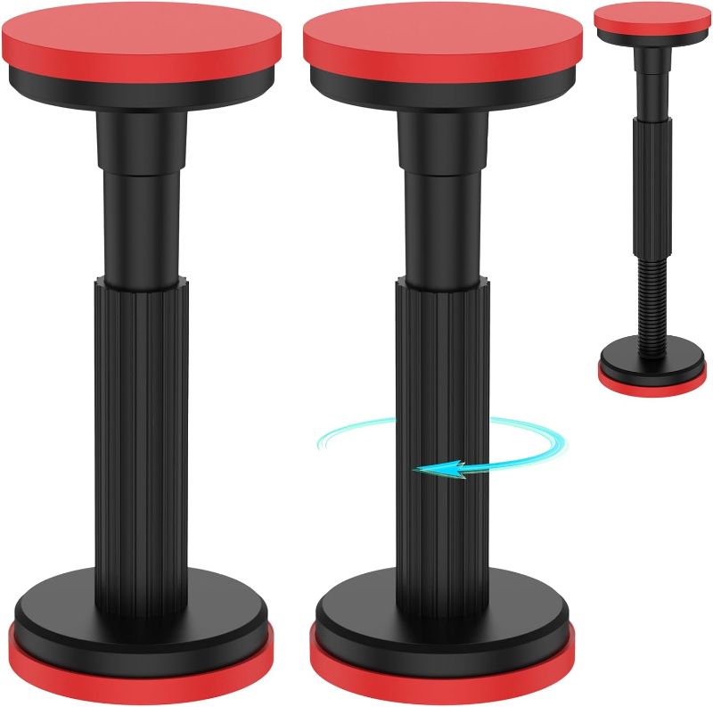 Photo 1 of Telescopic Support Pole, Undermount Support System, Cabinet Support Pole Rod, Supports up to 440 lbs Support Bracket, 7.09-17.72inch Cabinet Lifting Bracket for Cabinet Sofa Sink (2Pcs Nylon)
