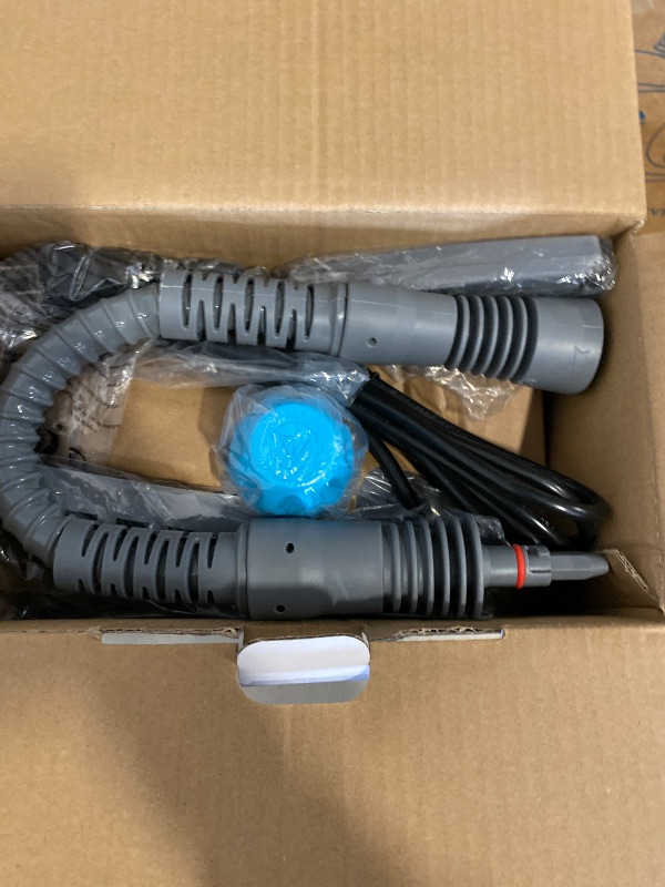 Photo 1 of BISSELL Steam Shot Omni Pressurized Handheld Multi-Surface Natural Portable Steam Cleaner with 7 tools for tile, grout, windows, bathrooms, kitchen, auto