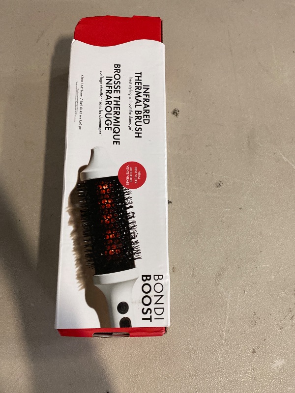 Photo 1 of BONDIBOOST Infrared Thermal Brush, Heated Thermal Round Brush for Smooth + Shiny Hair, Dry Hair Styling for Instant Volume, Less Hair Breakage + Minimizes Snags, Frizz-Free