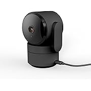 Photo 1 of Luna Cameras for Home Security Indoor, Advanced AI Motion Detection, 360° Pan/Tilt, Plug-in, Night Vision, 2.4GHz WiFi, 2-Way Audio, Pet Camera with Phone App, Easy DIY Surveillance System (Black)