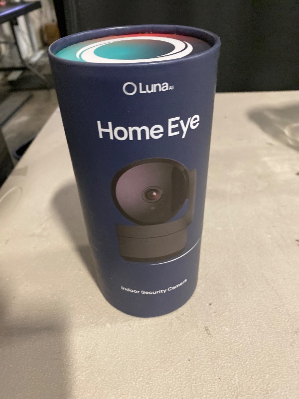 Photo 1 of Luna Cameras for Home Security Indoor, Advanced AI Motion Detection, 360° Pan/Tilt, Plug-in, Night Vision, 2.4GHz WiFi, 2-Way Audio, Pet Camera with Phone App, Easy DIY Surveillance System (Black)