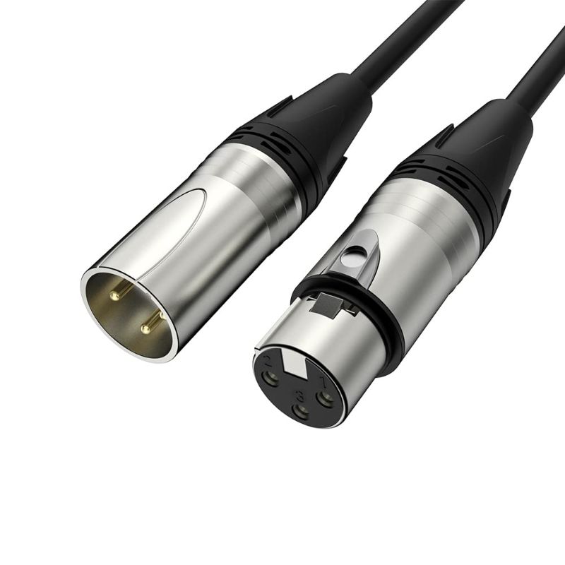 Photo 1 of MAONO 6FT XLR Microphone Cable Premium XLR Male to Female Mic Audio Cord with Balanced 3 PIN Connector,Speaker Cable Mic Wire PD100X,200X,300X,400X Microphones, Audio Mixer