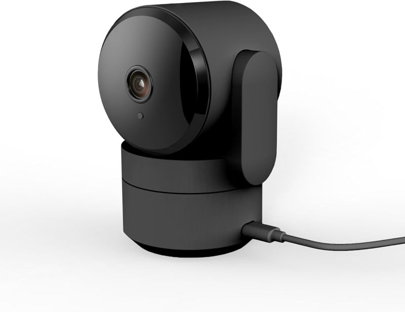 Photo 1 of Luna Cameras for Home Security Indoor, Advanced AI Motion Detection, 360° Pan/Tilt, Plug-in, Night Vision, 2.4GHz WiFi, 2-Way Audio, Pet Camera with Phone App, Easy DIY Surveillance System (Black)