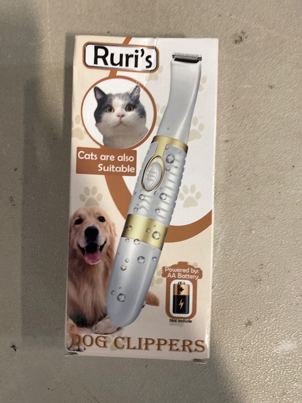 Photo 1 of Dog Clippers, Cordless Cat and Small Dogs Clipper, Low Noise Electric Pet Trimmer, Dog Grooming Clippers for Trimming The Hair Around Paws, Eyes, Ears, Face, Rump