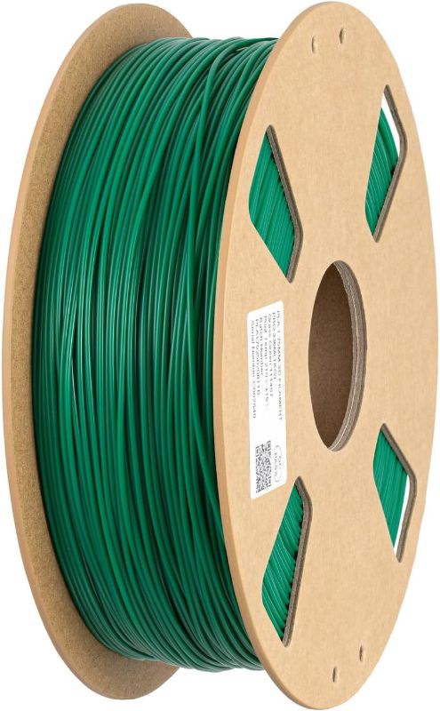 Photo 1 of PLA Plus Green PLA Filament 1.75 mm 3D Printer Filament 1KG 2.2LBS Pro + 3D Printing Material Grass Green Color
