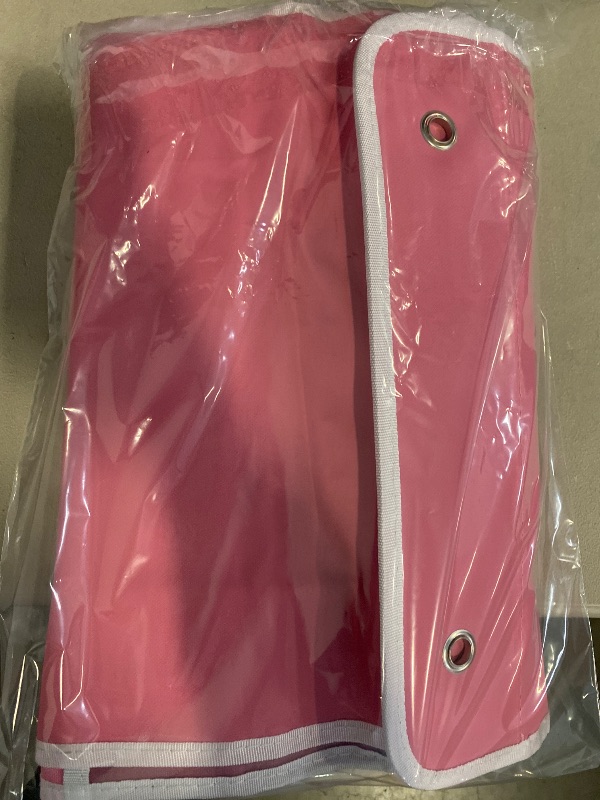 Photo 1 of 5-Tier Over The Door Organizer Hanging Storage Organizers with Clear Window 40lb Large Capacity Room Organizer for Pantry Bathroom Nursery Closet(Pink)