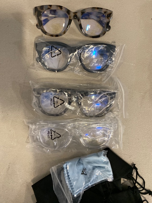 Photo 1 of Progressive Multifocus Reading Glasses for Women Men Blue Light Blocking Computer No Line Multifocal Readers
