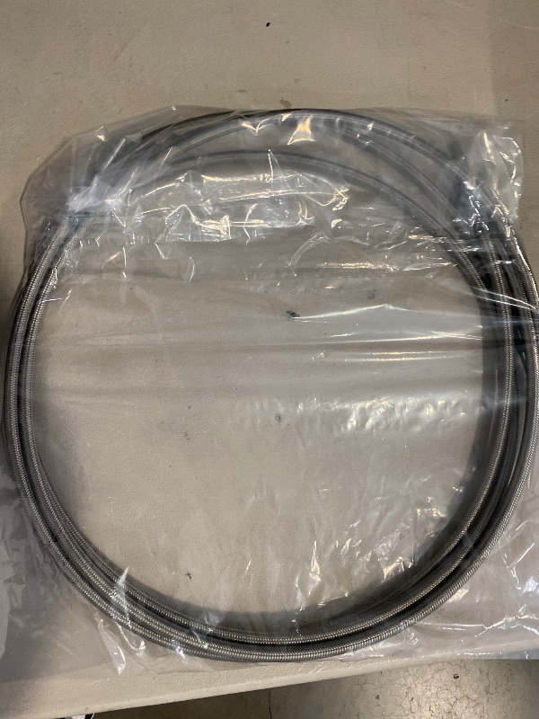 Photo 1 of MUCO New Stainless Fuel Line kit 819-821 Flexible Braided Lines Stainless Steel for Cadillac Escalade Chevy Avalanche 1500 Suburban 1500 Tahoe Yukon 2004 2005 2006 Fix Fuel Line Kit QFF0009SS