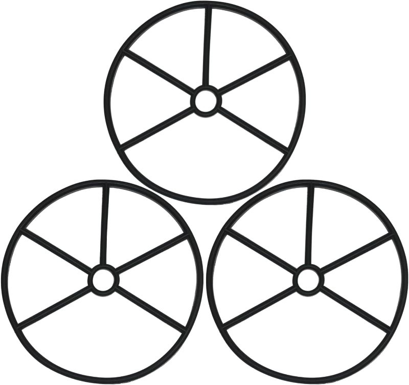 Photo 1 of AppliaFit 3-Pack Diverter Spider Gasket Compatible with Pentair 271148 for Select Top Mount and Side Mount Multiport Valves (3-Pack)