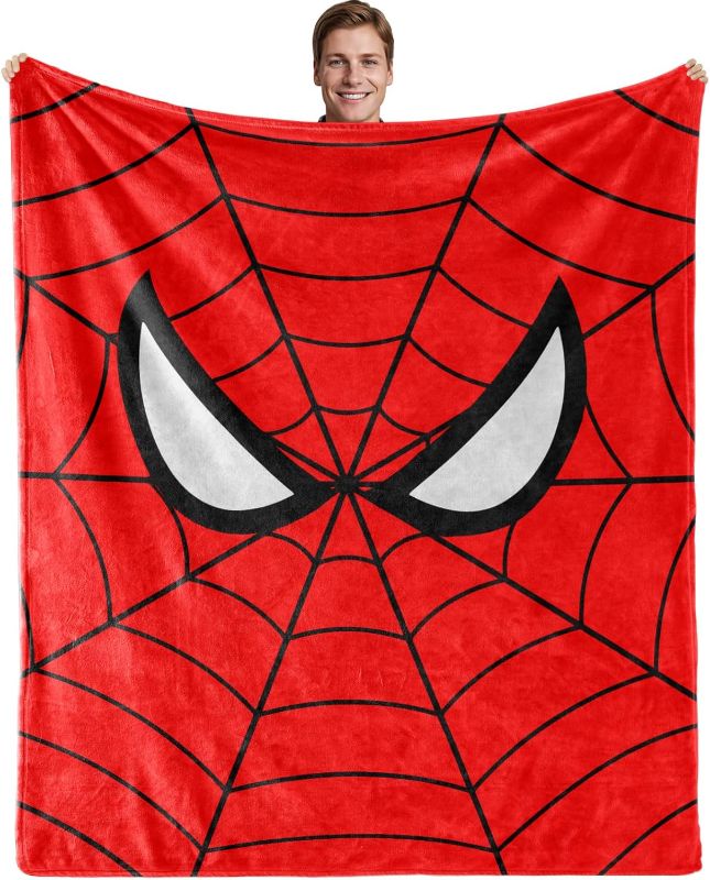 Photo 1 of Kurumi Tokisaki Cartoon Throw Blanket Superhero Flannel Blanket Warm for Adult Kids Couch Sofa Bed Travel Office All Season 60" X 50"