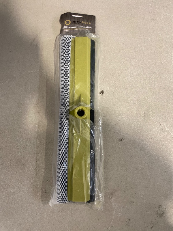 Photo 1 of DOCA Car Wash Equipment - Car Squeegee Attachment - Other Options Include Mop, Kit, Mitt, Soft Bristle Brush with or Without Long Handle Extension Pole