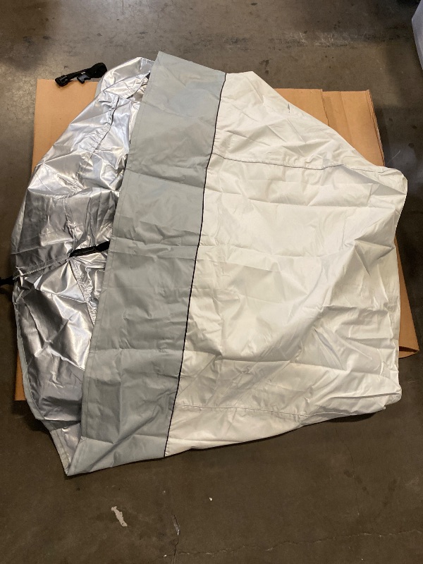Photo 1 of Air Conditioner Cover for Outside Units, Outdoor Waterproof Square Central AC Cover Fits up to 34L x 34W x 36H inch