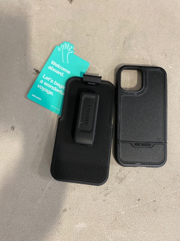 Photo 1 of Encased iPhone 14 Case with Belt Clip Holster Phone Holder (iPhone 14 Pro Max)