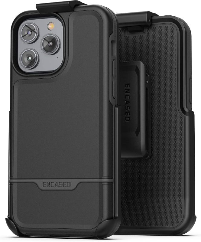 Photo 1 of Encased iPhone 14 Case with Belt Clip Holster Phone Holder (iPhone 14 Pro Max)