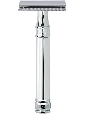 Photo 1 of Edwin Jagger DE89BL Chrome Reusable Classic Double Edge Safety Razor for Men