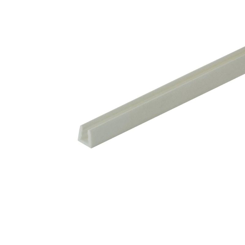 Photo 1 of Outwater Plastics White 1/8" Styrene Plastic U-Channel/C-Channel 36 Inch Lengths (Pack of 4)