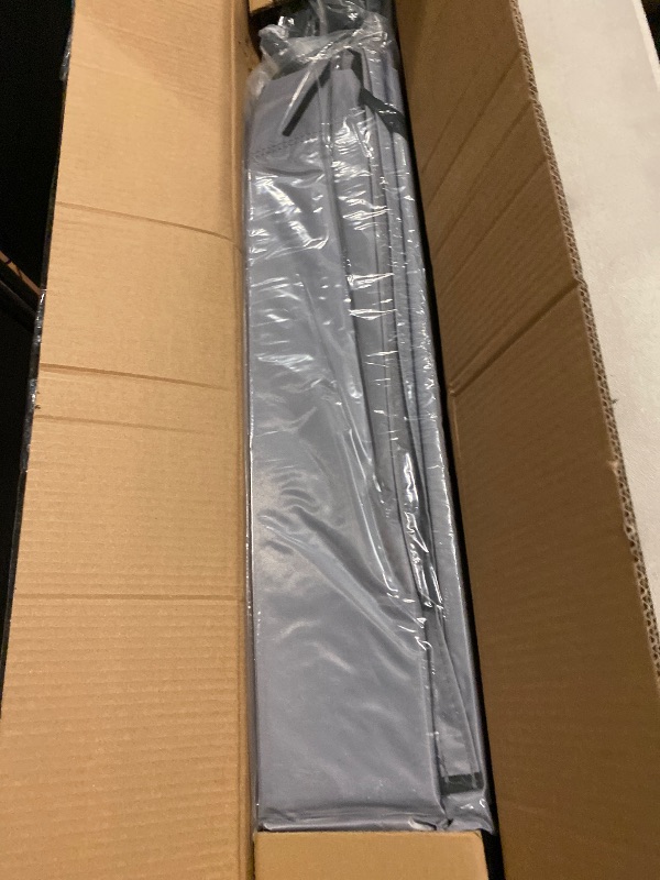 Photo 1 of XLarge Outdoor Dog House 4'x4'x3.6' for Large Dogs, Animal Shelter with Upgraded Doors, Outside Sun Rain Canopy Pet House for Dogs, Cats, Small Animals and Livestock, Grey