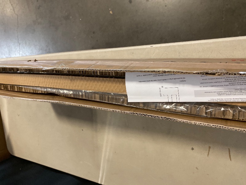 Photo 1 of 1x4 Led Flat Panel Light Surface Mount 2-Pack, 40W/4580LM, 5CCT 2700K/3000K/4000K/5000K/6000K Selectable, Flush Mount Ceiling Light for Kitchen, Garage, Hallway, Office, ETL