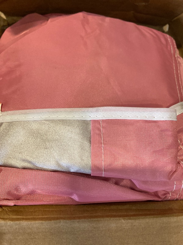 Photo 1 of 10X10 - EAGLE PEAK Pop Up Canopy Tent with 1 Sidewall, Easy Setup Event Tent, Outdoor Sun Shade, Wheeled Carry Bag, Stakes and Guy Ropes, Instant Canopy 10x10, Peach Pink