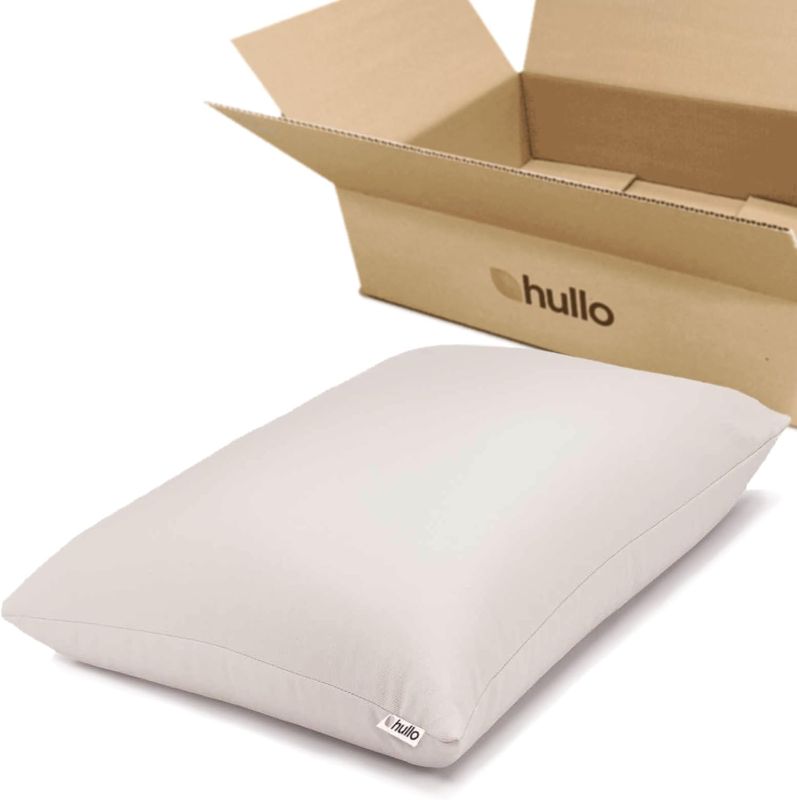 Photo 1 of Hullo Buckwheat Pillow 20”x26” • Organic, Cooling, Firm Japanese Sobakawa Pillow • Made in USA