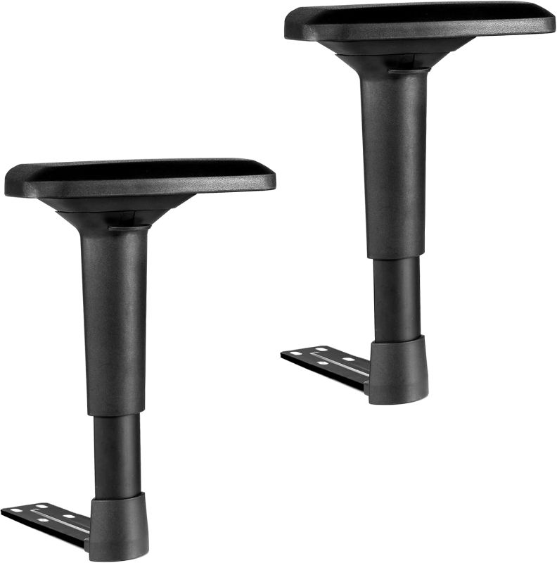Photo 1 of Frassie Height Adjustable Chair Armrest Pair Replacement, Gaming Boss Chair Arms Set (4D)