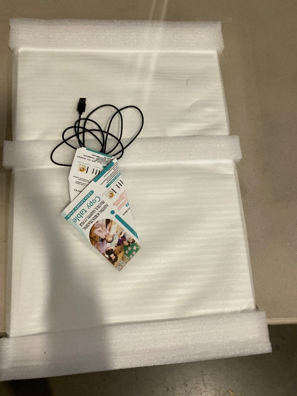 Photo 1 of A2 Large Tracing LED Light Pad Kits for Diamond Art, Sketching, Painting - Adjustable Brightness, Sketching, Tracing - USB Powered DIY Diamond Art Light Box with Bead Storge Container, Pens, Clips