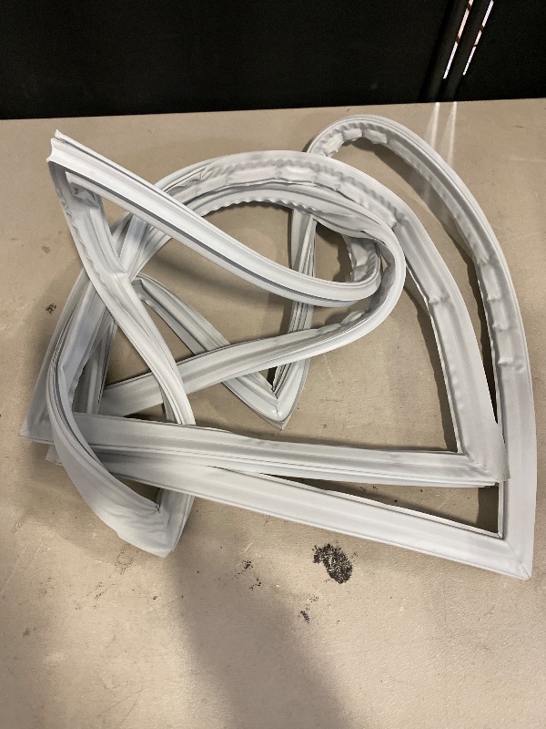 Photo 1 of 2 PACK Upgraded 241778307 Refrigerator Fresh Food Door Gasket Compatible with Frigidaire Kenmore,Crosley and Electrolux Refrigerator Door Seal Replacement Part 1793667,EAP3408461,PS3408461,AP4587413