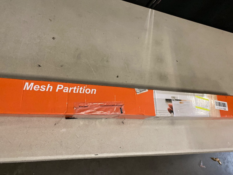 Photo 1 of Reinforced 42” Extra Tall Retractable Baby Gates with Rods, Extends up to 60” Wide, Tall Retractable Dog Gate for Doorways Prevent Crawling Through Mesh Pet Gate Indoor Outdoor, Black