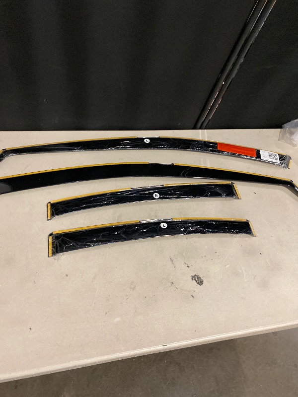 Photo 1 of 2025 2026 in-Channel Rain Guards for Toyota Camry Side Window Visor Deflectors LE SE XLE XSE