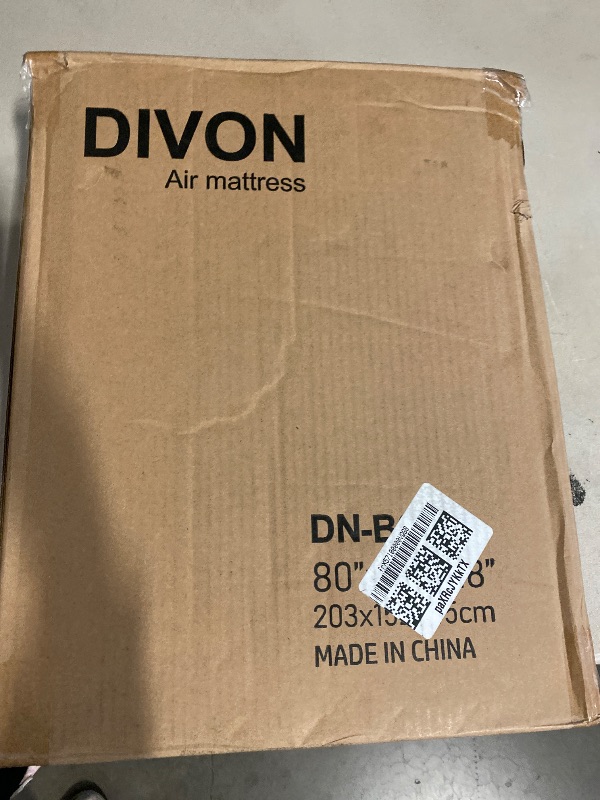 Photo 1 of DIVON Queen Air Mattress with Built in Pump Raised, 2 Min Self Inflatable Mattress, 18’’ Blow up Mattress for Adults, 660 LBS Portable Air Bed for Guest, Camping, Travel & Floor, Dark Blue