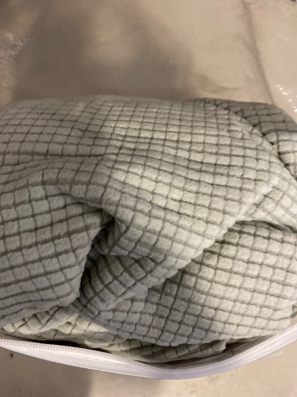 Photo 1 of Easy-Going 4 Pieces Oversized Recliner Stretch Sofa Slipcover Sofa Cover Furniture Protector Couch Soft with Elastic Bottom Polyester Spandex Jacquard Fabric Small Checks Silver Gray,X-Large