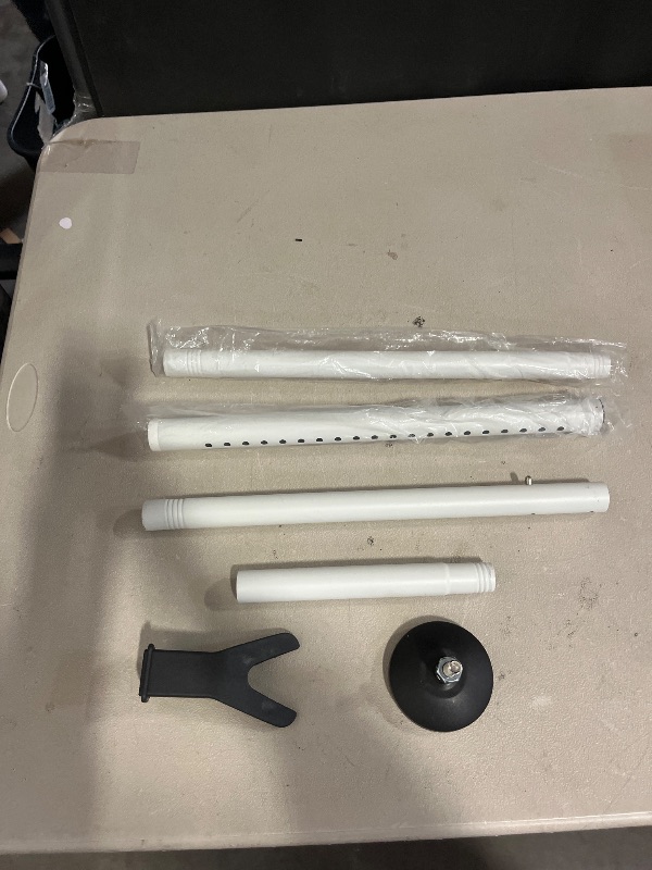 Photo 1 of AceMining Upgraded Door Security Bar & Sliding Patio Bar, Heavy Duty Stoppers Adjustable Jammer for Home, Apartment, Travel (1 Pack,White)