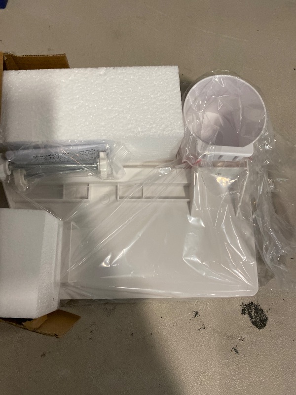 Photo 1 of Bedside Shelf for Top Bunk Bed, Bedroom Dorm Room Essential Nightstand for College Student, White Bunk Bed Tray Table with Reliable 40LBS Capacity, Bed Shelf with Large Removable Cup Holder (Updated)