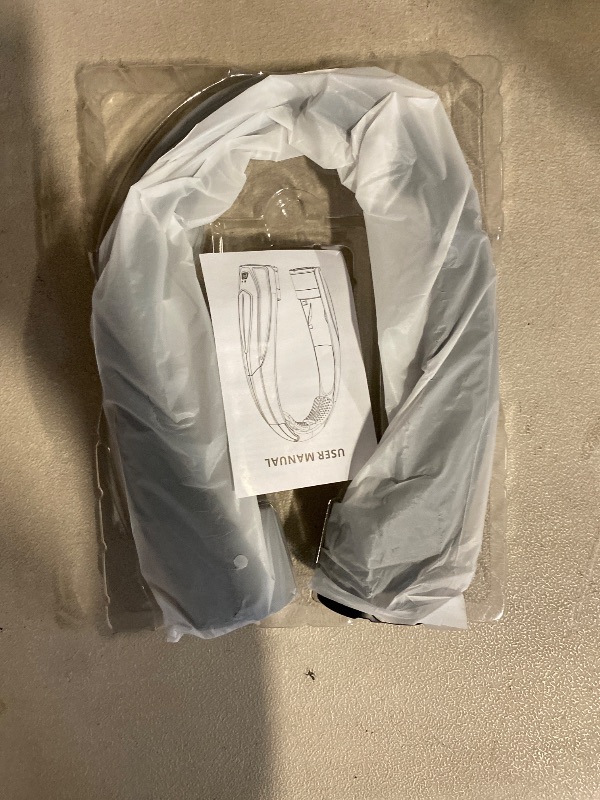 Photo 1 of AI Neck Fan, 6 Speeds Adjustable Portable Personal Fan Rechargeable, Faster Cooling Wearable Fan, Ultra Quiet for Home, Office, Travel, Outdoor