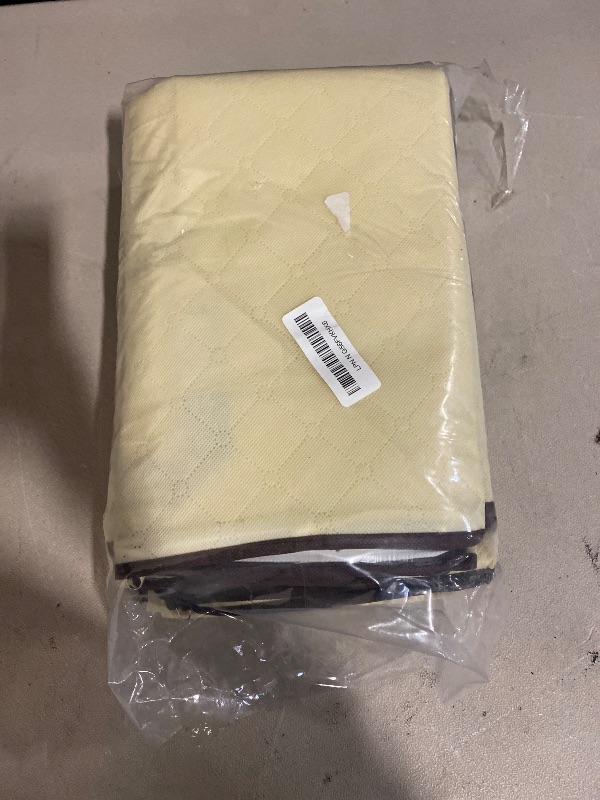 Photo 1 of 90 L Large Storage Bags, 6 Pack Clothes Storage Bins Foldable Closet Organizers Storage Containers with Reinforced Handle for Clothing, Blanket, Comforters, Bed Sheets, Pillows and Toys (Beige)