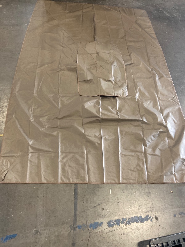 Photo 1 of EasyLee 8'x5' Grill Gazebo Canopy Cover - Waterproof Replacement Top with T-Hook,Khaki