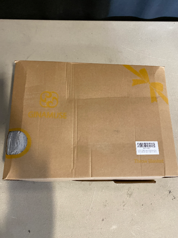 Photo 1 of GINAMUSE 100% Cotton Waffle Weave King Blanket Lightweight Summer Breathable Thin Blankets for Bed Couch Sofa 108x90 Inches Grey