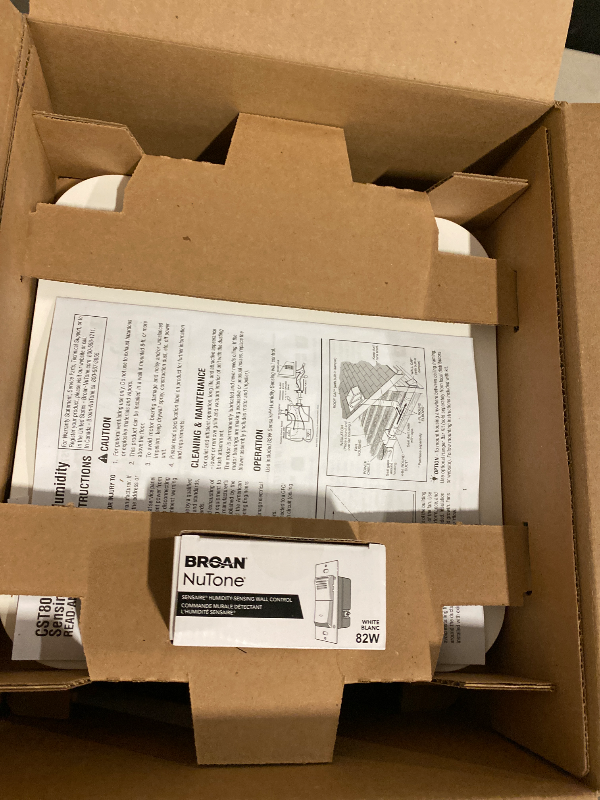 Photo 1 of Broan-NuTone FG701S Universal CleanCover Bathroom Exhaust Upgrade Grille Cover, White Bath Fan