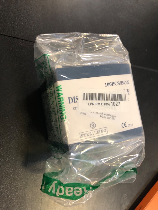 Photo 1 of 100 Pcs 30Ga 0.5 Inch/13mm Lab Dispensing Needle Luer Lock, Individually Sealed Wrapped