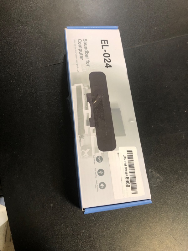 Photo 1 of OGUPGX Computer Speakers for Desktop Pc, Monitor Speakers for Laptop,Pc Speakers with Loud Sound,Volume Control Easily Clamps to Monitors(USB-C to USB Adapter Included) (Black)