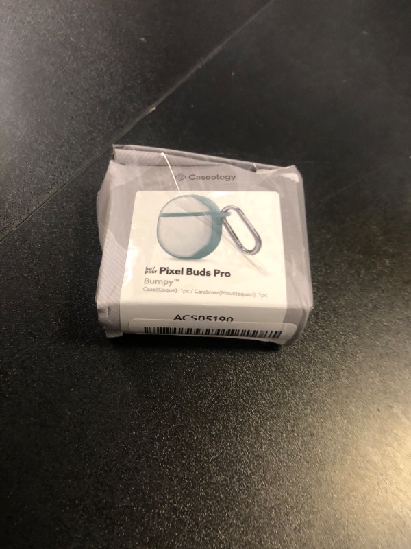 Photo 1 of Caseology Bumpy Compatible with Google Pixel Buds Pro Case (2022) - Deep Charcoal
