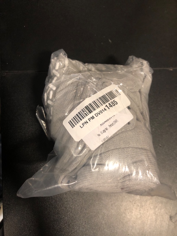 Photo 1 of XX-Large Non Slip Socks, Gripper Socks; Barre Socks; Grip Socks For Yoga, Assisted Living (Non Skid) (Gray) (XXL) (Premium) (3 PAIRS)
