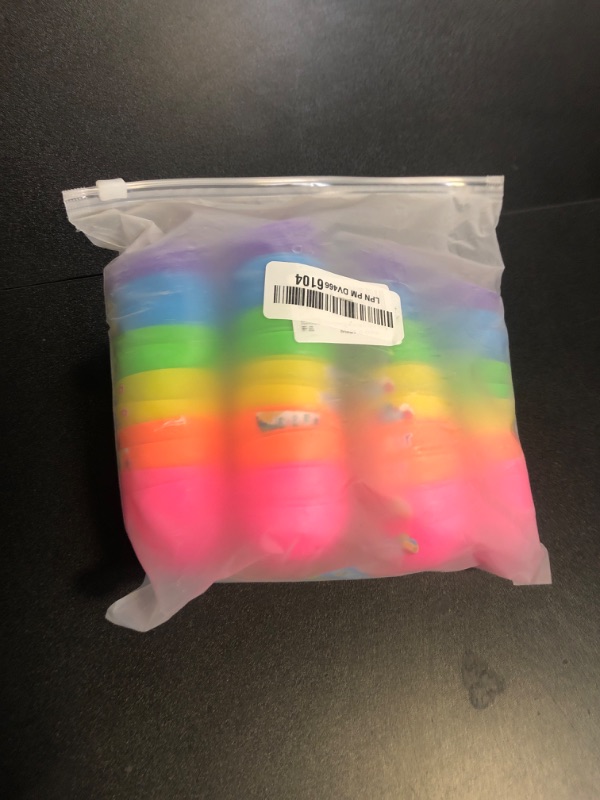 Photo 1 of BEIGUO 24pcs PreFilled Easter Eggs with Easter Sticky Hands for Kids Boys Girls Easter Basket Stuffers Party Favors