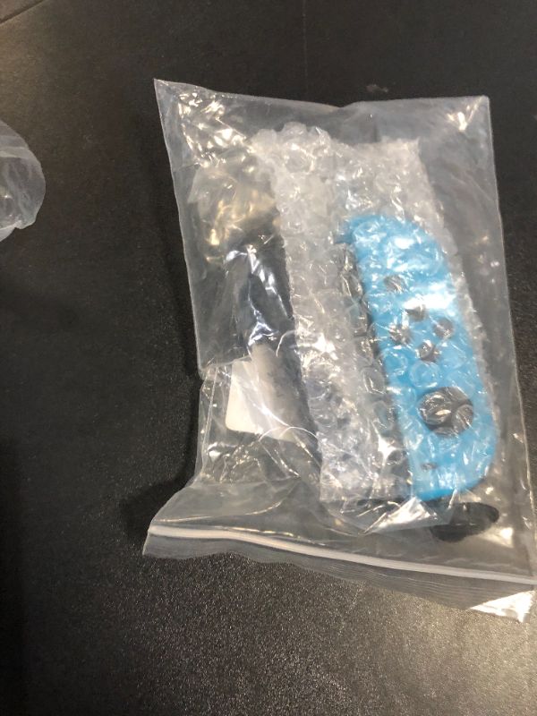 Photo 1 of Joy-Con Left (Neon Blue) (Nintendo Switch) (Renewed)